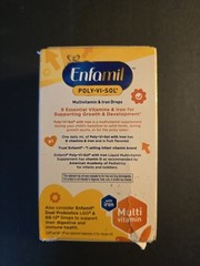 Enfamil Poly Vi Sol Multivitamin & Iron exp 11/26 Support Liquid 50ml