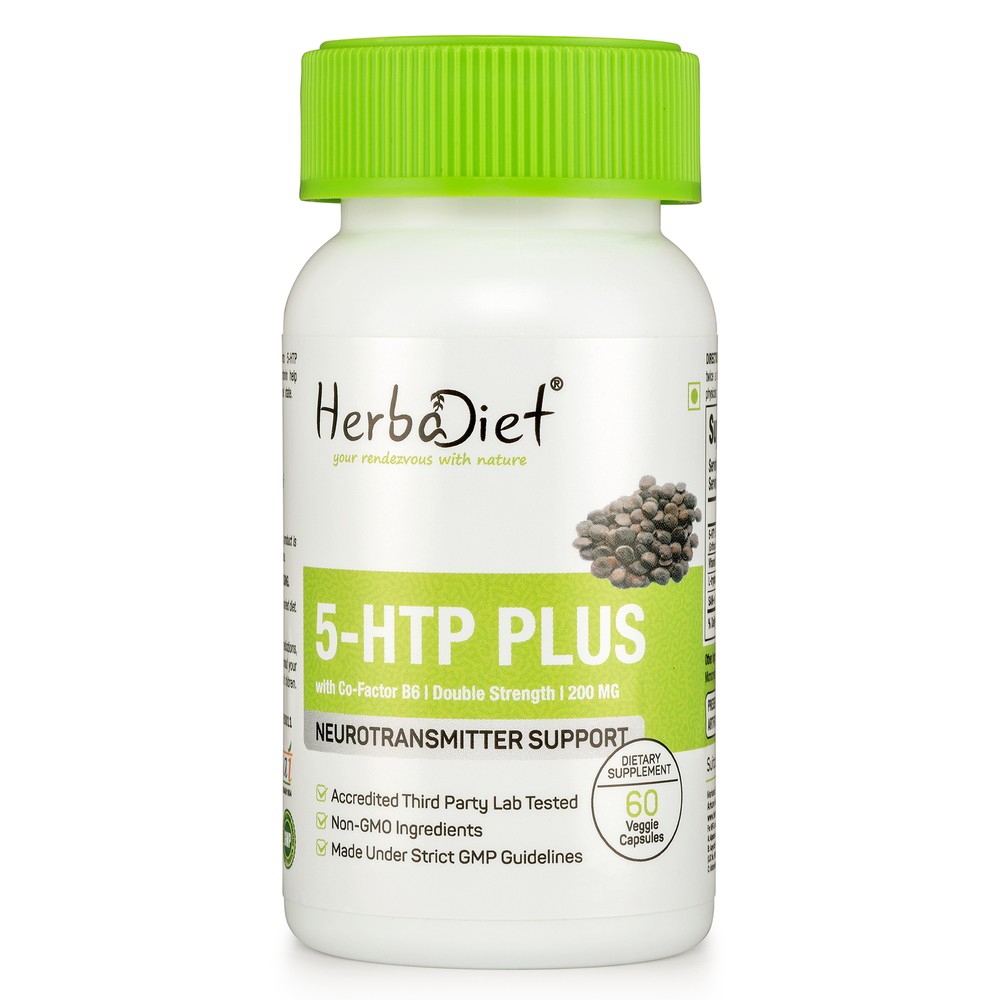 5-HTP 200mg 5htp Capsules Boosts Serotonin Helps Against Stress Anxiety Insomnia