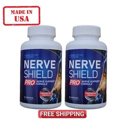 2 Pack Nerve Shield Pro Advanced New Formula Neuropathy Support