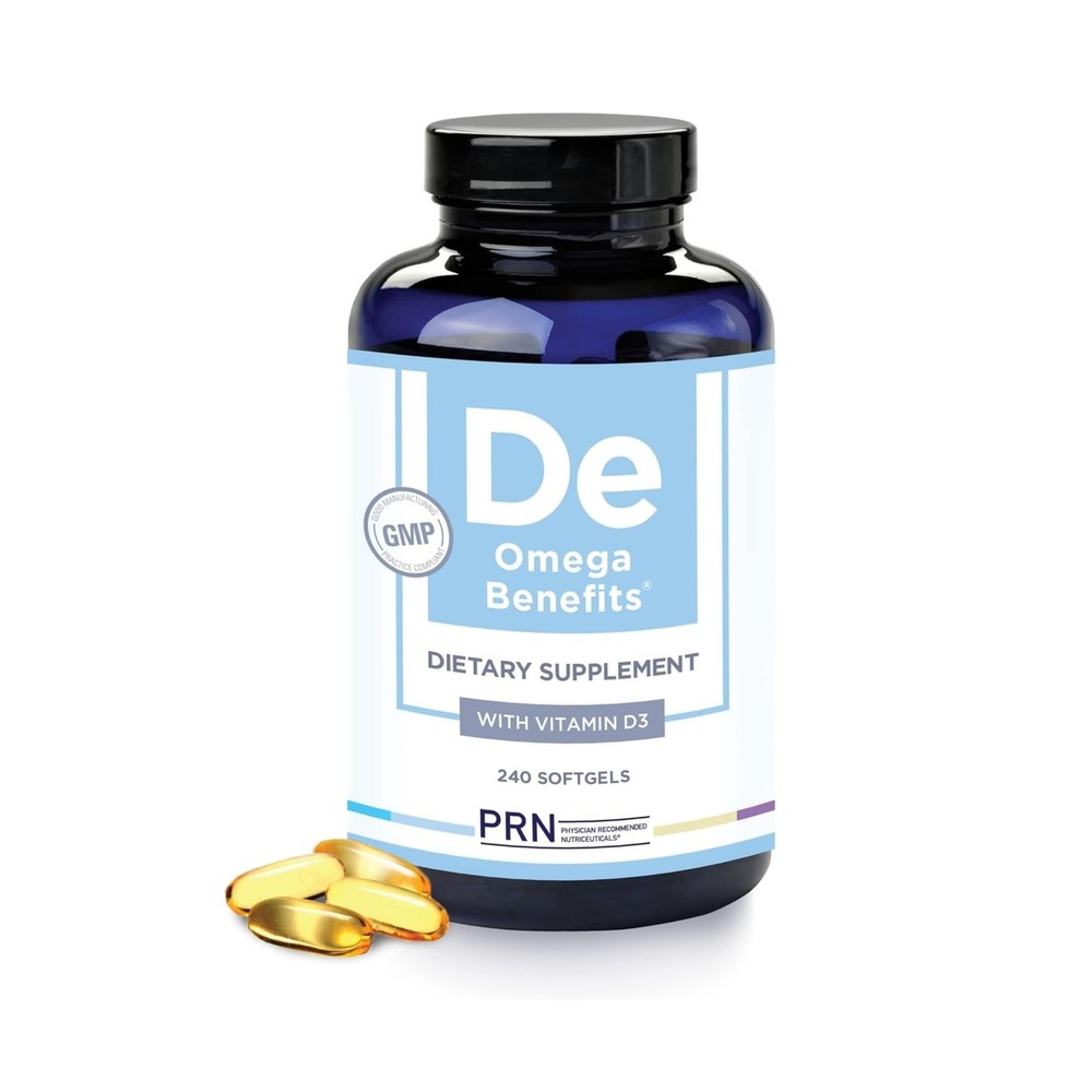 PRN DE Omega Benefits (Original Formula – 4 Per Day Serving) – Support for Ey…