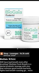 Oral Health Probiotic for Adults – 30 Sugar-Free Tablets with Proven Strains