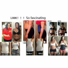 Women Sport Waist Trainer Weight Loss Men Sweat Thermo Wrap Body Shaper Belt Gym