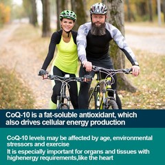 CoQ 10 Coenzyme Q10 Softgels 200mg, 240 Capsules – Vegetarian Non-GMO Ubiquinol