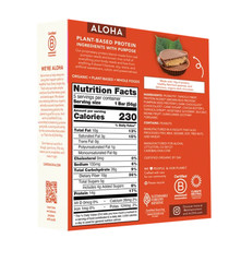 Aloha Plant-Based Protein Bars, Peanut Butter Cup, 5 Count, 3-Pack
