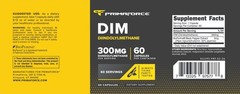 PrimaForce DIM Supplement (Diindolylmethane) 300mg, 60 Capsules