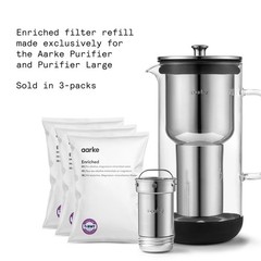Aarke Enriched Filter Refill Granules – Minerals Infused for Alkaline pH, Eco…