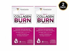 (2 Pack) Virtuosity Multi Collagen Burn Capsules 60ct Each. Exp: 02-2027+. M31