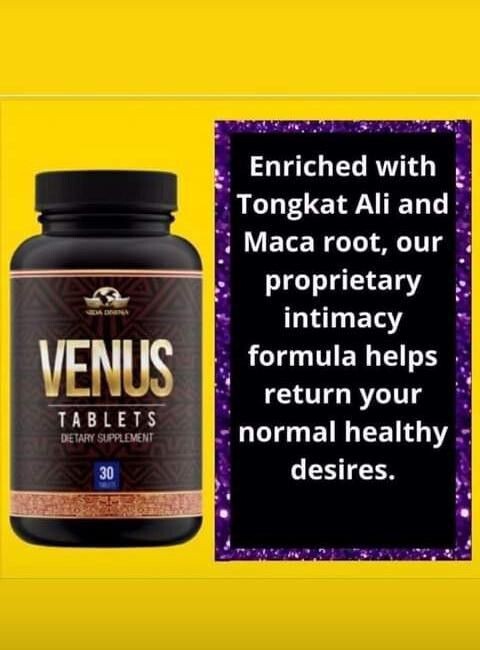 Venus Tablets; Vitamin Supplement Boosts For Female