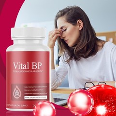 Support Blood Flow – 60 Capsules Official, Vital BP-Total Cardiovascular Health
