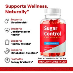 (5 Pack) Sugar Control Keto ACV Gummies 1000MG SugarControl Vitamin 300 Gummies