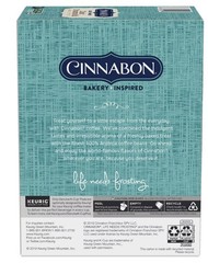 (3-pack) Cinnabon Classic Cinnamon Roll Light Roast K-Cup Coffee Pods, 24 Ct