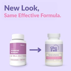 Over GleeFull 30 Hormone Support Menopause Supplement for Women Hot Flash Relief