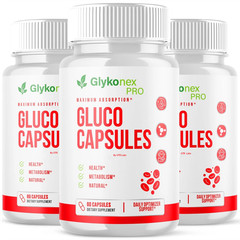 (3 Pack) Glykonex Pro Advanced Blood Health Support Glyko Nex Pro 60 Capsules