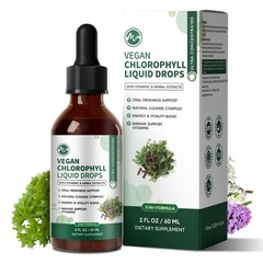 Liquid Chlorophyll Drops Cleanse &Support Immune System & Energy Natural