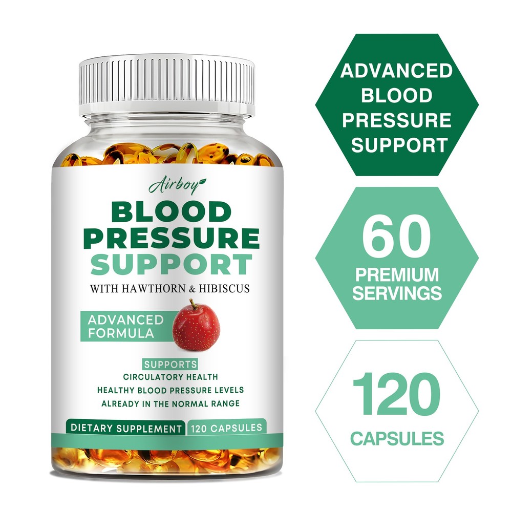 Blood Pressure Support – Maintaining Healthy Blood Pressure Levels, Heart Health