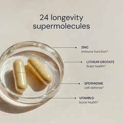 Comprehensive Daily Multivitamin: Antioxidant Formula with Calcium, Zinc, and D