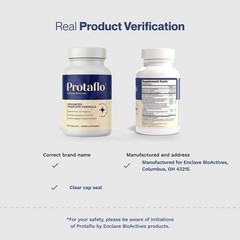 Enclave BioActives Protaflo Prostate 60 Formula Capsules D3 Zinc Supplements 2x