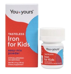 SEALED ~ Iron Supplement for Kids & Toddlers, Hypoallergenic 120 Srvngs EX 06/27