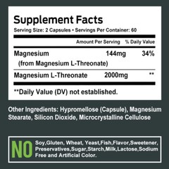 Magnesium L-Threonate Improve Memory Concentration And Cognitive Abilities