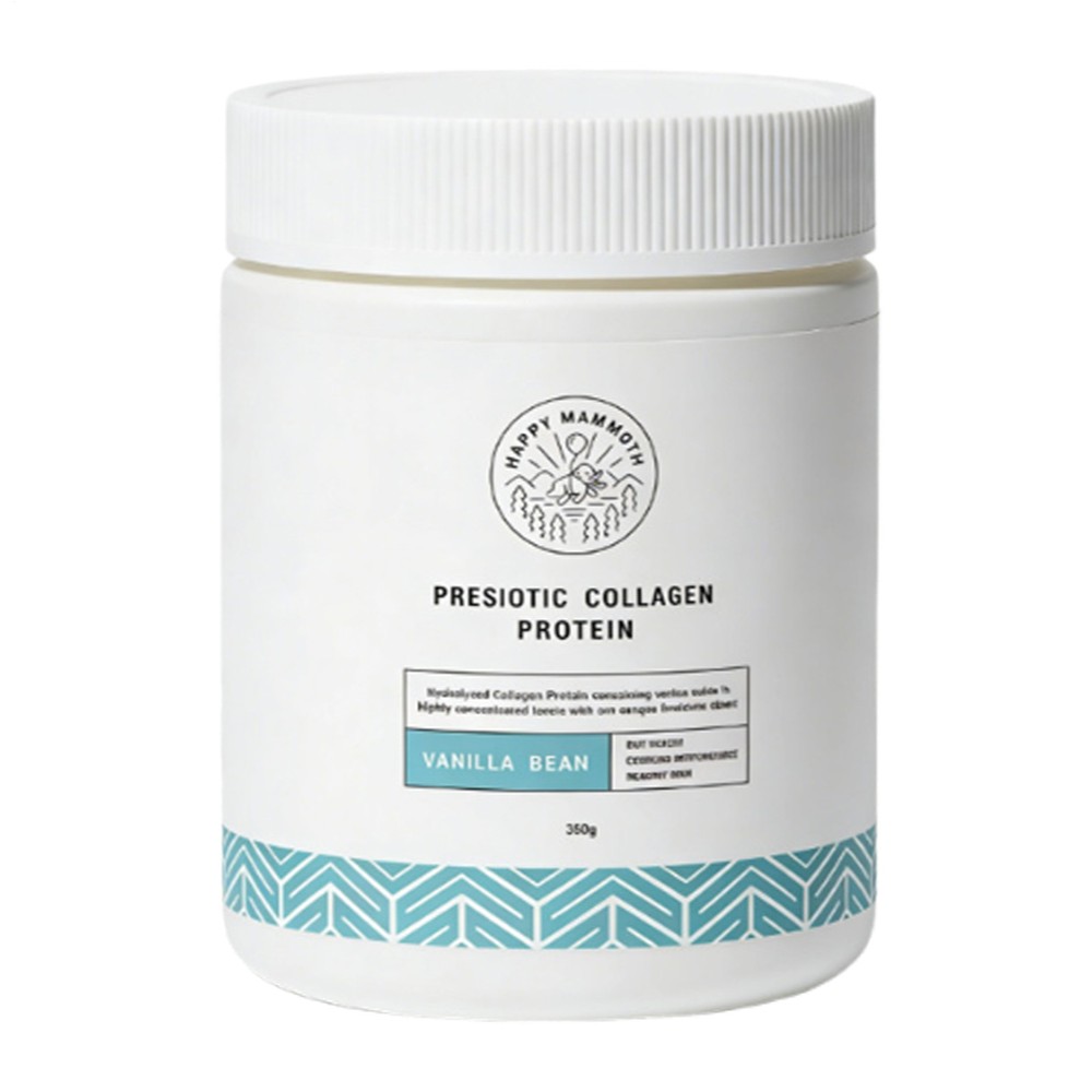 Mammoth Happy Prebiotic Collagen Protein Vanilla Bean