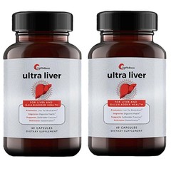 UpWellness 2x Ultra Liver Supplement Liver Health and Gallbladder Support sealed