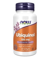 Nowfoods Ubiquinol 100mg 60 Cap / Exp 02/2028