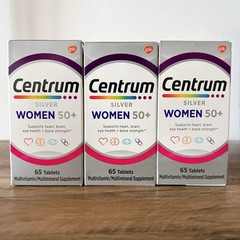 3x Centrum Silver Women 50+ MultiVitamin Mineral Supplement 65 Each EXP 02/2026+