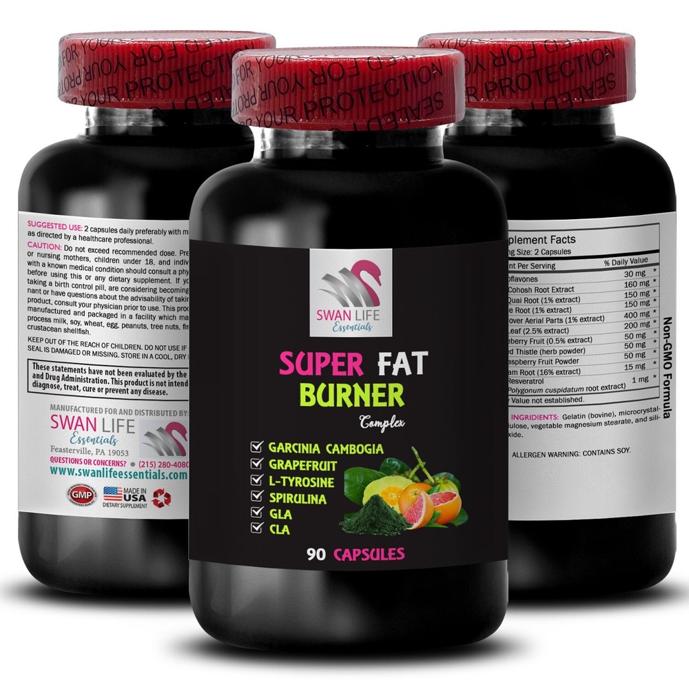 Lifestyle Boost – SUPER FAT BURNER – Metabolism Partner 1 Bottle 90 Capsules