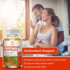 Lycopene Capsules Antioxidant Prostate Support Immune, Heart Health Support