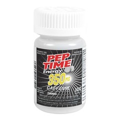 PEPTIME Energy Tablets, Vitamin B6 and B12 100 Count (Pack of 1), 350mg