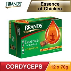BRAND’S Essence of Chicken with Cordyceps 70g x 12s FREE Express Shipping