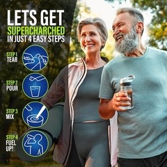 Hydramate Hydration Support Electrolyte Drink Mix – Natural Lemon Lime Flavor