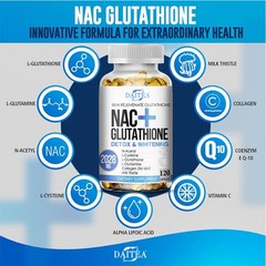 NAC Glutathione Collagen.Skin Anti-Aging, Antioxidant, Anti-Allergy Supplement
