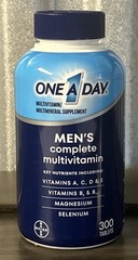 One A Day Men’s Complete Multivitamin 300 Tablets Exp 8/2027