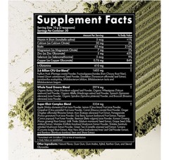 WelleCo Australia The Super Elixir Daily Greens Lemon & Ginger Flavor Exp 2/27