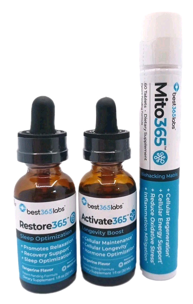 Best365Labs Cellular Optimization Protocol System Restore Activate Mito 10/27