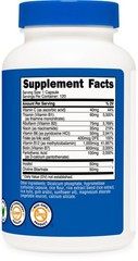Nutricost High Potency Vitamin B Complex 462mg, 120 Count (Pack of 1), Red