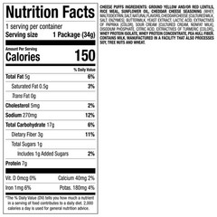 Nutrisystem Cheese Puffs for Weight Loss Support, 8 Count