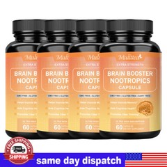 Brain Supplements&Nootropics Memory Focus Mental Concentration Booster Pills