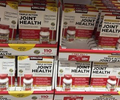Kirkland Triple Action Joint Health 110 Tablet Compare to Move Free Ultra 2 Pack