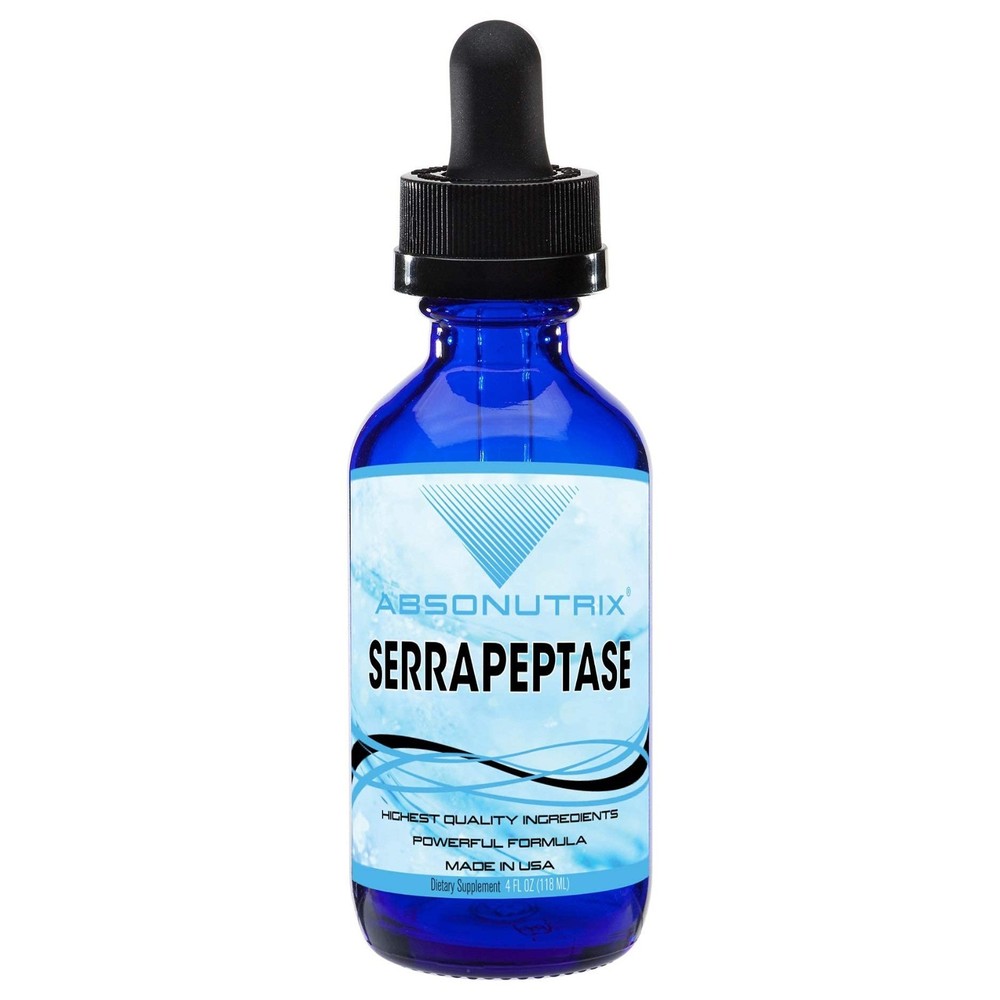 Serrapeptase Enzyme 583mg, 120 Servings, High Bioavailability, Quick Absorption,