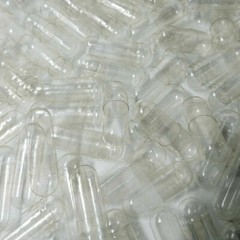 1/2/5/10K Empty Gelatin Capsules Size 00 Joined Clear Non-gmo Kosher Halal