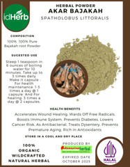 [idHerb] 50-500 gram Powder Bajakah Roots Spatholobus Littoralis WildCrafted