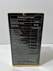 COQ10 300mg Softgels Q10 Proprietary Blend Supplement 240 Count Exp 04/2027