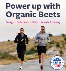 Organic Beet Root Tablets Extra Strength Black Pepper Heart Nitric Oxide