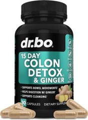 Colon Cleanser Detox for Weight Flush – 15 Day Colon Cleanse Pills with Ginge…