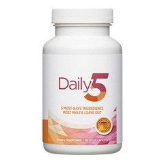 Daily5 90 Vegan Capsules Natural Organic Health Accessory Nutritional Supplemen1
