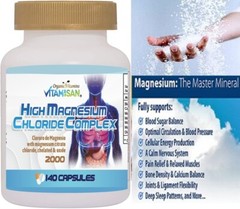 Magnesium Complex 140 Capsules High Absorption Magnesium the Best magnesium USA