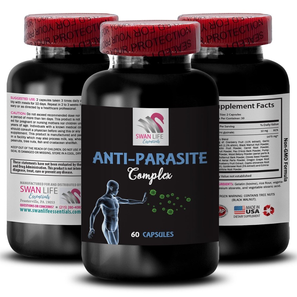Internal Refresh – ANTI-PARASITE COMPLEX – Botanical Purity 1 Bottle 60 Capsules