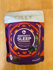 Olly Immunity Sleep + Elderberry 60 gummies Melatonin, Echinacea, Zinc, Vit. C